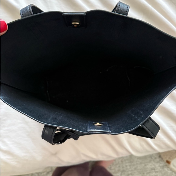 Saint Laurent shopping north/south toy tote in smooth leather - Picture 2 of 4